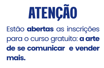 Inscrições abertas para o curso 