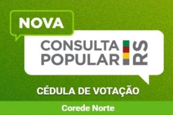 VOTAÇÃO CONSULTA POPULAR