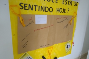 Saúde realiza atividades pelo Setembro Amarelo