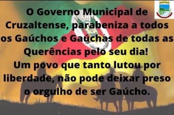 DIA DO GAÚCHO!