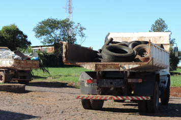 ESFORÇO CONJUNTO TIRA MAIS QUATRO CAMINHÕES DE LIXO DE CRUZALTENSE.