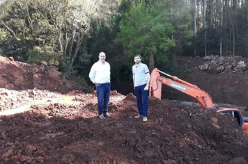 Prefeito em exercício visita obras