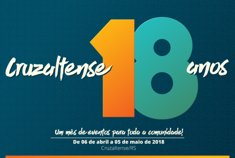 UM MÊS DE FESTIVIDADES PARA COMEMORAR OS 18 ANOS DO MUNICÍPIO