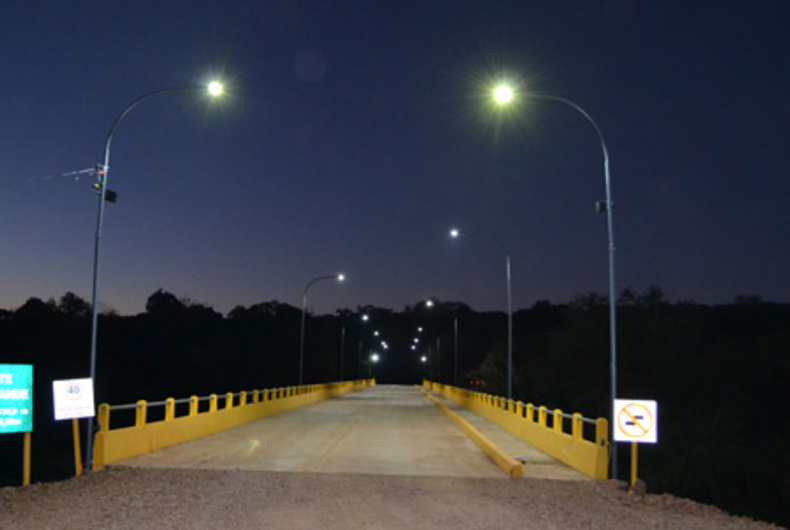 PONTE DO VAU GRANDE RECEBE ILUMINAÇÃO